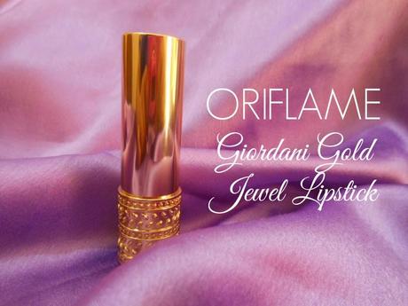 Oriflame Giordani Gold Jewel Lipstick Eternal Red : Review, Swatches, FOTD