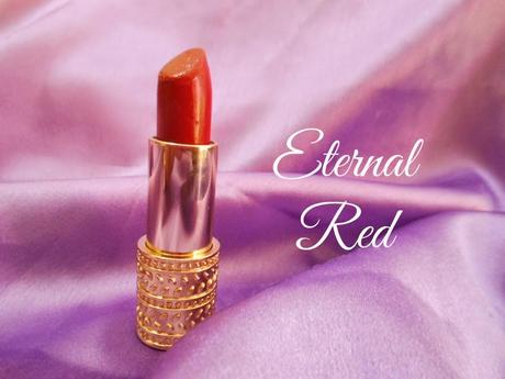 Oriflame Giordani Gold Jewel Lipstick Eternal Red : Review, Swatches, FOTD