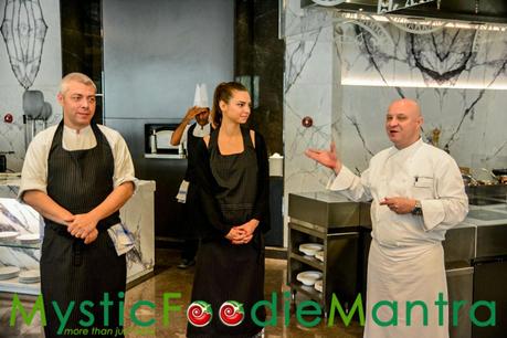 Italian Masterclass with Sarah Todd and Chef Luca at La Piazza, Hyatt Regency Delhi