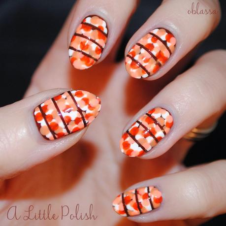 The Nail Challenge Collaborative Presents - Stripes - Look 1