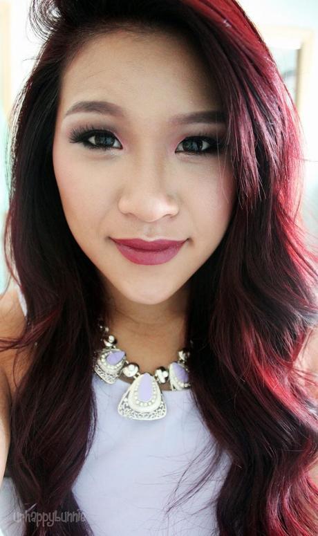 Fall 2014: Dark Intense Burgundy Hair