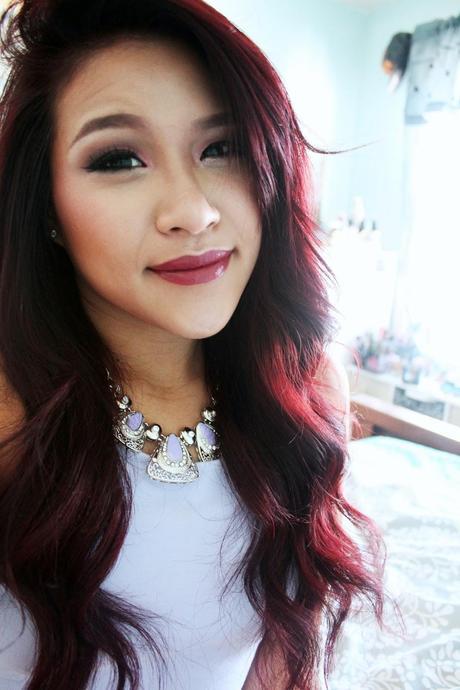 Fall 2014: Dark Intense Burgundy Hair