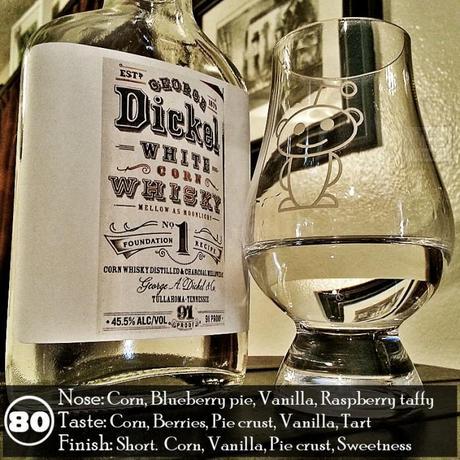 Dickel No 1 Corn White Whiskey Review