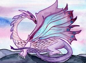 purple dragon