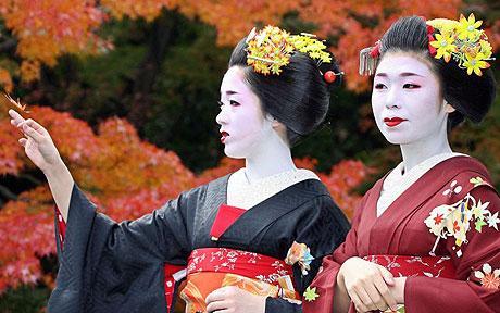 It was nice to get an inside look into the lives of these magnificently dressed and fantastically made-up geishas