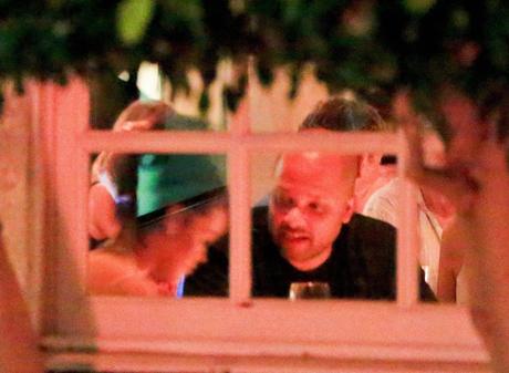 Rihanna Spotted Having Dinner With The CEO Of DreamWorks