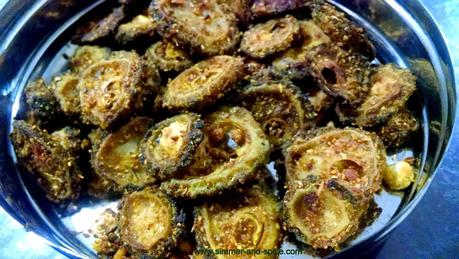 karela stir fry or karela sabzi |  how to make karela stir fry recipe | bitter gourd recipe