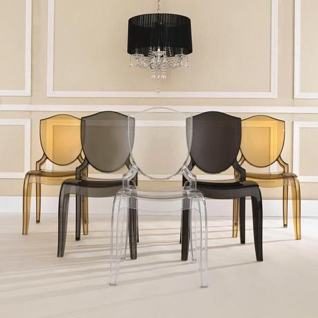 INSPIRE Q Canali Sleek Modern Accent Chair (Set of 2)