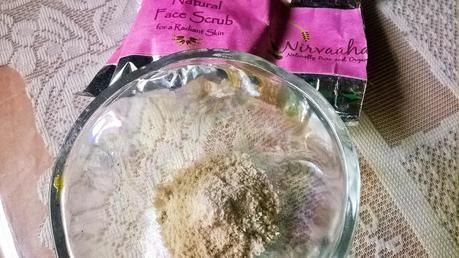 Nirvaaha Natural Face Scrub Review Nirvaaha Natural Face Scrub Review
