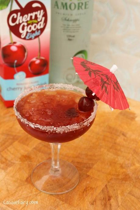 cherry apple juice cocktail recipe