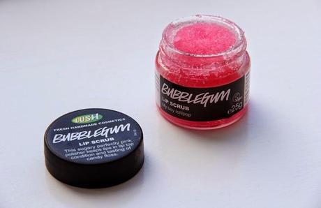lush bubblegum lip scrub