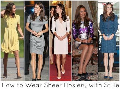 how to wear sheer hosiery pantyhose style fashionable