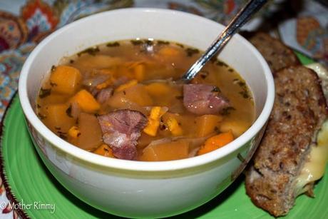 Ham and Root Vegetable Soup