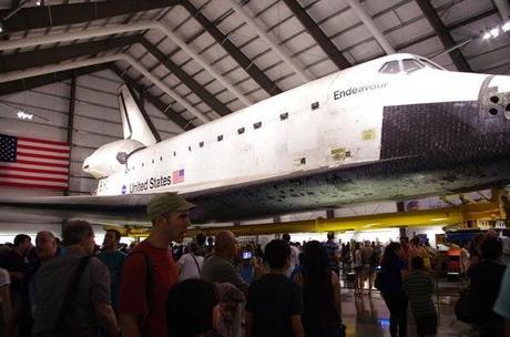 SPACE SHUTTLE ENDEAVOUR at the California Science Center, Los Angeles