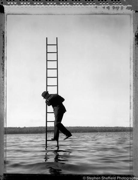 Boston Fine Arts Photographer Stephen Sheffield Ladder In Water
