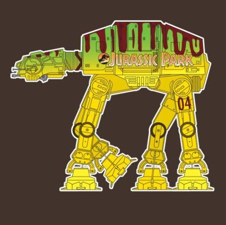 Jurassic Park Themed AT-AT StarWars: Walker