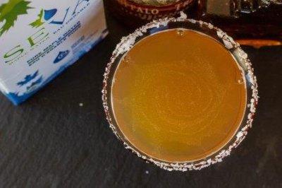 Salted Maple Apple Bourbon Cocktail