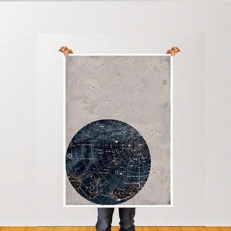 paper | vintage-inspired astronomy prints