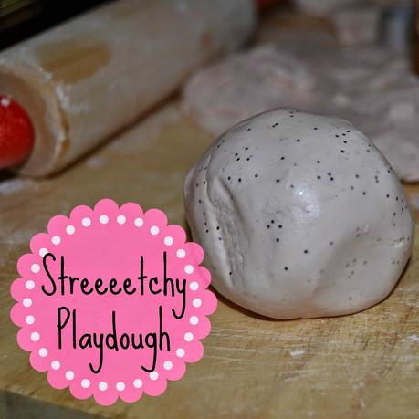 Day 12: Stretchy, sparkly play dough