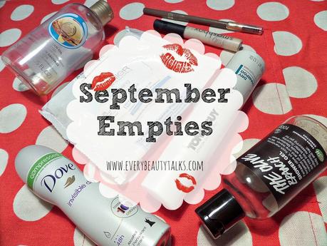 September Empties 2014