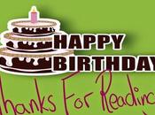 Happy Birthday Thanks Reading!