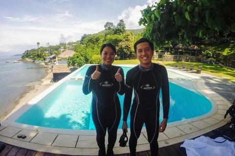 First Time Disover Scuba Diving in Aiyanar Dive Resort Anilao