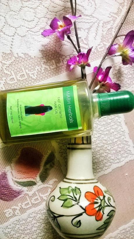 MABH Herbals Fast Growth Hair Oil First Impression