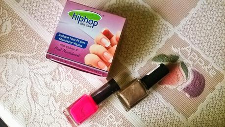 Hiphop Skin Care Instant Nail Polish Remover Wipes Review - Paperblog