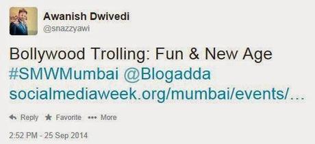 Social Media Week #SMWMumbai 2014 - My Story