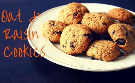 Oat & Raisin Cookies