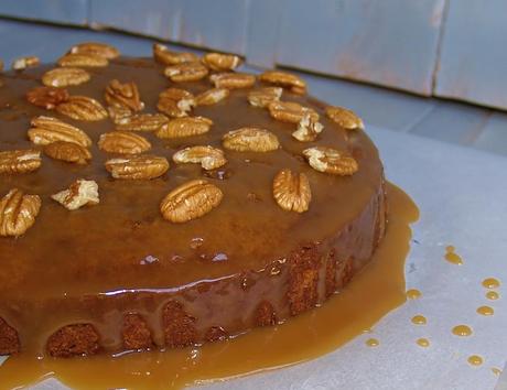 Prune Cake with Caramel Coffee Glaze – Kellis Kitchen