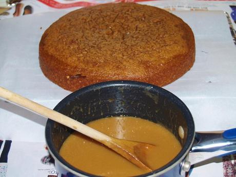 Prune Cake with Caramel Coffee Glaze – Kellis Kitchen