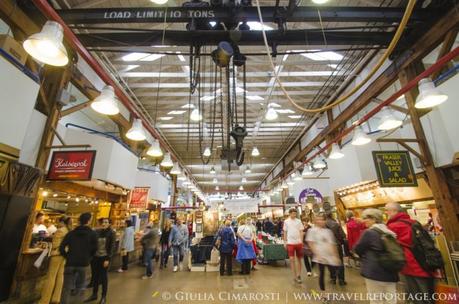Granville Island in Vancouver - the food market