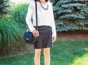 What Wore: Leather Skirt