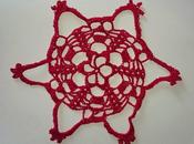 "Skull"Flake Crocheted Snowflake Pattern