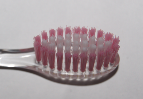 3B's Brushes with CareDent Pink Ribbon toothbrush
