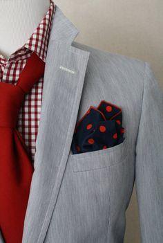 Tie and pocket square
