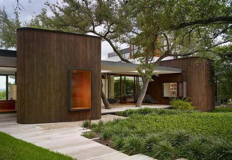 A modern house in Austin, Texas
