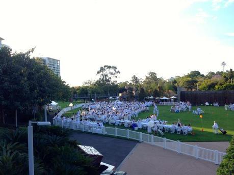 The secret location was revealed as the Celebration Lawn at Roma Street Parklands. 