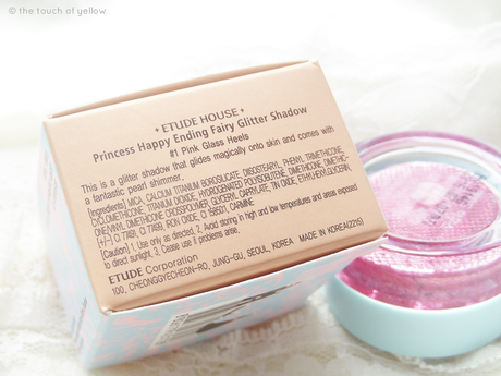 Review: Etude House Princess Happy Ending Fairy Glitter Shadow