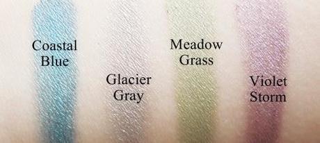 mary kay creme eye colour swatches