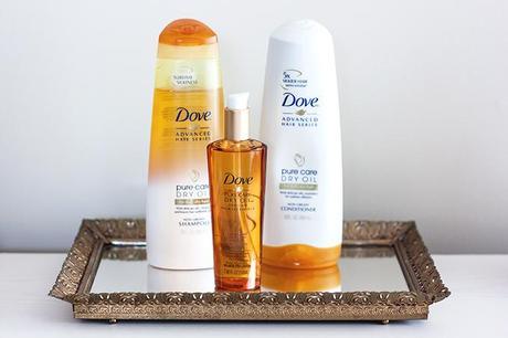 Healing My Hair // Dove Pure Care Dry Oil