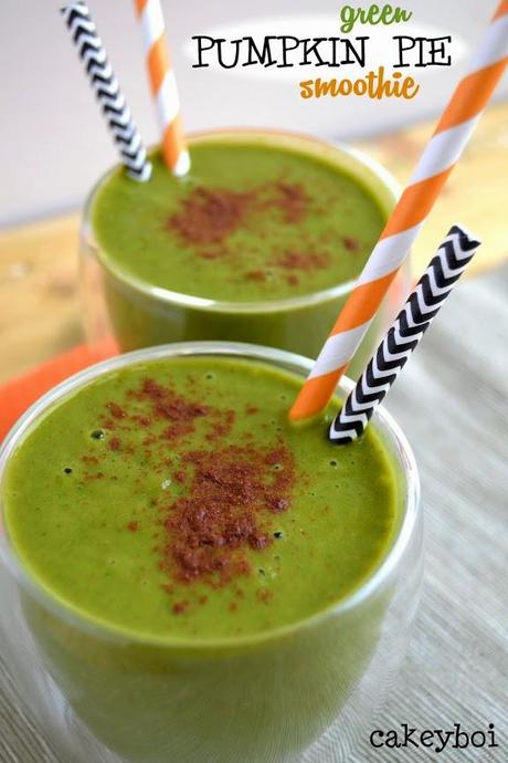 Green Pumpkin Pie Smoothie