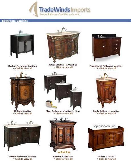 Tradewinds Imports carries Eco Friendly Bathroom Vanities