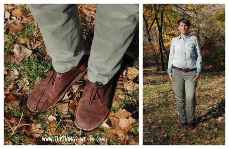 How To Wear Clarks Desert Boots for Moms