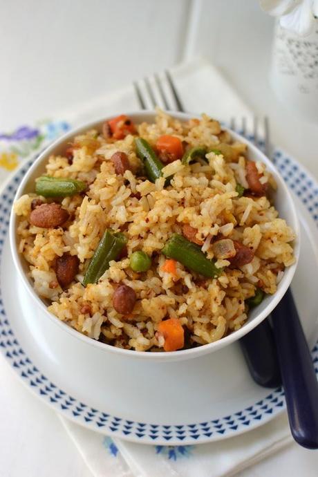 Peanut & Vegetable Rice