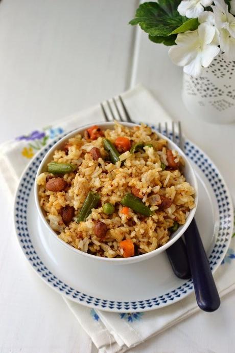 Peanut & Vegetable Rice