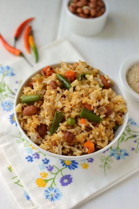 Peanut & Vegetable Rice