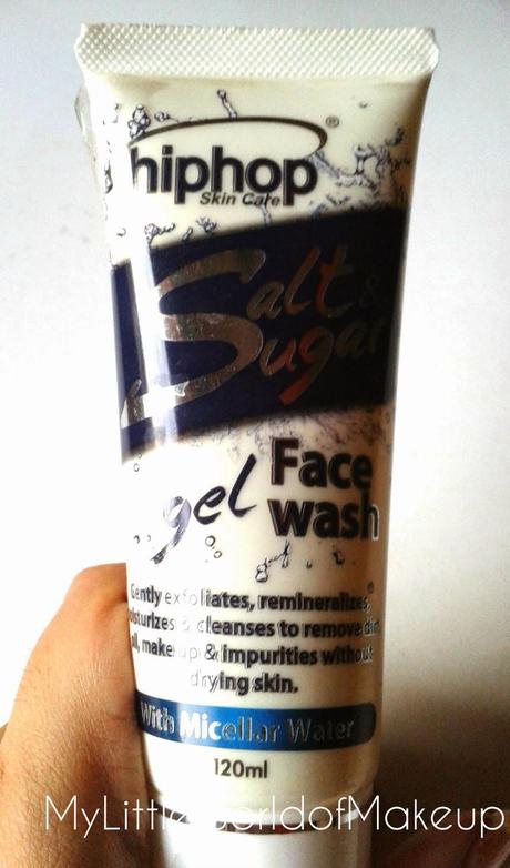 Hiphop Skin Care Salt & Sugar Gel  Face Wash Review