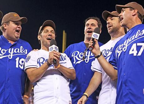 Eric Stonestreet, Paul Rudd, Jon Hamm, Jason Sudeikis and Rob Riggle